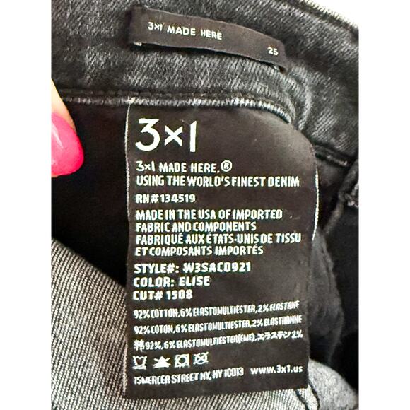 3x1 NYC  Jeans Size 25 - Picture 4 of 4